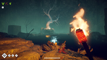 Une image représentant une grotte dans Survival : Fountain of Youth.