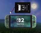 Remplacement de la batterie illustré ci-dessus : console Switch 2 « Zelda 40e anniversaire »