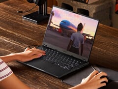 Le nouveau TUF Gaming A14 dans son coloris Jaeger Grey. (Source de l'image : Asus)