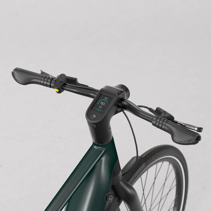 Le BTWIN LD 920E de Decathlon dispose d'un écran intégré. (Source de l'image : Decathlon)