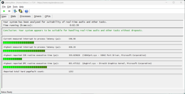 LatencyMon - Vue d'ensemble