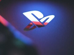 Gros plan sur le logo de PlayStation