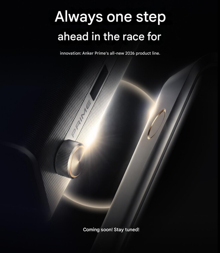 L'affiche Weibo pour la série de chargeurs Anker Prime 2026 (machine translated)