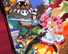 Illustration officielle de Disgaea Mayhem mettant en scène le mercenaire N.A.
