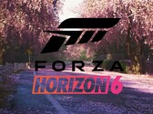 Bannière pour Forza Horizon 6 montrant une route japonaise