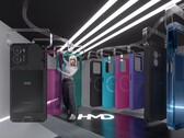 Le HMD Fusion possède des broches à l'arrière qui se connectent à des boîtiers spéciaux. (Source de l'image : HMD)