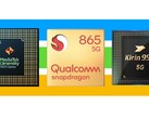 Le MediaTek Dimensity 1000+ fonctionne bien. (Source de l'image : MediaTek/Qualcomm/HiSilicon - édité)