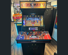 Une borne d'arcade Midway NBA Jam (image source : r/nostalgia)