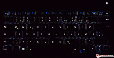 Clavier rétro-éclairé du PrimeBook Circular