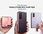 Les vidéos promotionnelles de Samsung présentent les coques officielles des Galaxy Z Fold 8, Fold 8 Ultra et Flip 8.