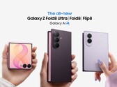 Les vidéos promotionnelles de Samsung présentent les coques officielles des Galaxy Z Fold 8, Fold 8 Ultra et Flip 8.