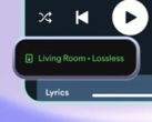 Spotify va ajouter un système d'étiquetage dans la vue En lecture (photo) et dans le sélecteur de connexion. (Source de l'image : u/ThisisSpotify sur r/truespotify subreddit)