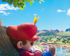 Dans un moment de calme avant l'aventure cosmique, Mario fait une sieste sous un arbre en technicolor, évoquant le calme avant la tempête interstellaire dans le film Super Mario Galaxy.
