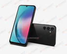 Un rendu du "Galaxy A25 5G". (Source : OnLeaks x Giznext)