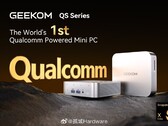 La série GEEKOM QS sera le premier mini PC grand public à être doté d'un SoC Snapdragon X Elite. (Source de l'image : Weibo)