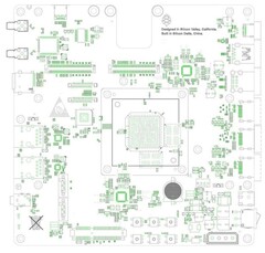 Le QuartzPro64 s&#039;appuiera sur la Rockchip RK3588. (Image source : PINE64)