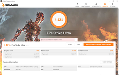 Lenovo Legion Y740 - 3DMark Fire Strike Ultra.