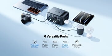 Le Bluetti Elite 10 peut alimenter jusqu'à six appareils simultanément (Source : Bluetti)