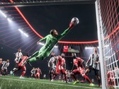Une image promotionnelle d'EA Sports FC 26 montrant une capture d'écran du jeu avec du gameplay. (Source de l'image : EA)