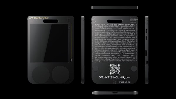 La GamerCard possède plusieurs ports sur le côté droit. (Source de l'image : Grant Sinclair)