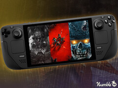 L'offre groupée Fight 4 Your Friends était précédemment proposée en avril 2023. Sur la photo : Steam Deck avec la couverture de la collection (éditée).