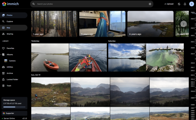 Immich est la première solution pour ceux qui apprécient les fonctionnalités offertes par Google Photos, tout en gardant le contrôle de toutes vos données (Image Source : Notebookcheck)