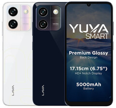 Le Lava Yuva Smart est doté d'un écran LCD HD+ de 6,75 pouces (Image source : Lava)