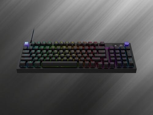 Clavier de jeu Logitech G316 X, présenté en noir