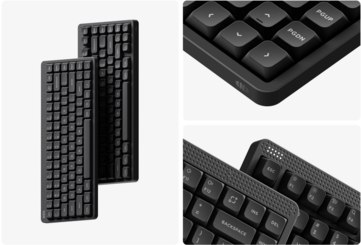 NuPhy Node75 Encre grise. (Source de l'image : NuPhy)