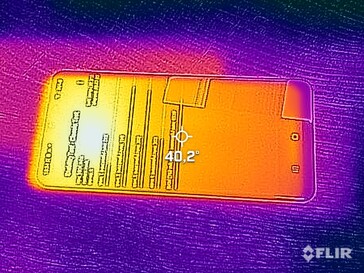 Carte thermique - avant