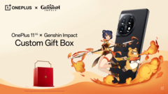 La nouvelle boîte cadeau personnalisée Genshin Impact. (Source : OnePlus)