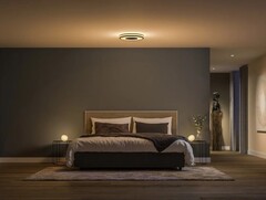 Le plafonnier Philips Hue Being est désormais disponible en noir et blanc aux États-Unis. (Source : Philips Hue)