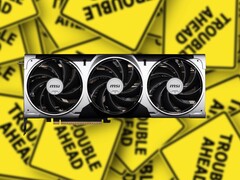 La RTX 5070 Ti est censée être vendue au détail à un prix de départ de 749 $, mais les stocks MSRP sont difficiles à trouver. (Source de l'image : MSI, Pexels, édité)