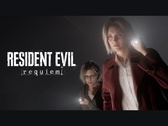 Claire Redfield et Sherry Birkin tenant des lampes de poche dans l'illustration promotionnelle officielle de Resident Evil Requiem (Image source : Capcom)