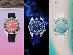 De gauche à droite (photo), les Seiko Prospex SPB541, SPB543 et SPB539. (Source de l&#039;image : Seiko - édité)
