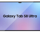 La Galaxy Tab S8 Ultra devrait arriver aux côtés de deux autres tablettes de la série Tab S8. (Image source : @UniverseIce - édité)