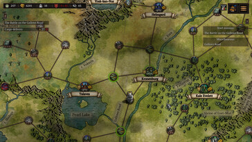 Photo : une capture d'écran du jeu Veterum.