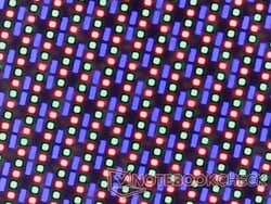 Des sous-pixels OLED d'une grande netteté