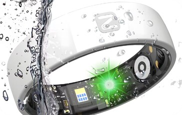 La bague intelligente Smalth Ceramic offre une résistance à l'eau de 10 ATM (Image source : Smalth)