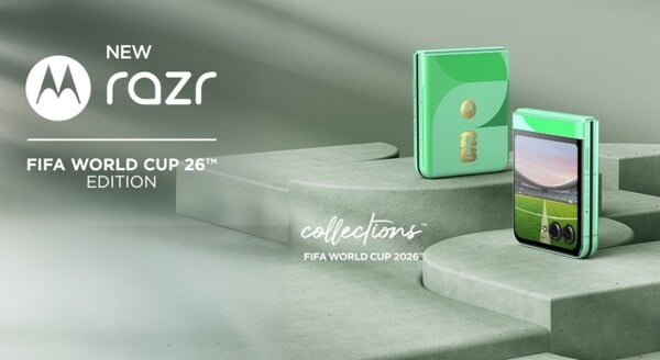 Le Motorola Razr 60 Edition Coupe du Monde de la FIFA 2026 sera exclusif au Canada et aux États-Unis. (Source de l'image : Motorola)