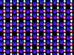 Matrice de sous-pixels