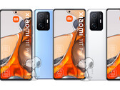 Le Xiaomi 11T Pro sera doté d'un appareil photo de 108 MP, d'un écran AMOLED de 120 Hz et d'un SoC Snapdragon 888. (Image source : @_snoopytech_)