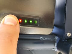 Indicateur de batterie intégré à 4 niveaux
