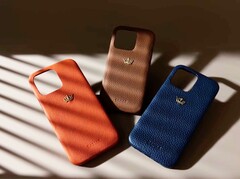 Caviar améliore les housses de protection FineWoven de Apple grâce au cuir. (Image : Caviar)