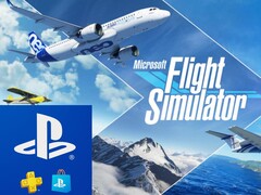 Logo de Flight Simulator PS5 (Source d'image : Microsoft Xbox Gaming, PlayStation Store)