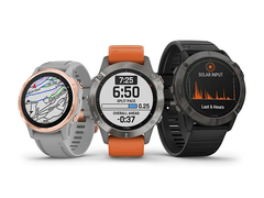 La mise à jour Garmin Beta Version 25.88 est destinée aux wearables Fenix 6 (ci-dessus), Enduro et MARQ. (Source de l'image : Garmin)