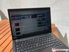 ThinkPad T490s - En plein soleil (sans reflets).
