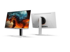 Le nouveau moniteur Innocn GA27M1Q QD-OLED est doté d'un taux de rafraîchissement de 500 Hz et d'un design blanc élégant. (Source de l'image : Innocn via Amazon)