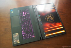 une VRAM de 8 Go (ou moins) peut entraîner des problèmes plus fréquents, comme l&#039;a montré notre test du MSI Katana 17 HX équipé d&#039;une RTX 5070 (Image source : Notebookcheck)
