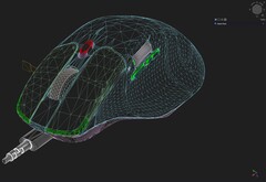 Keychron M6 8K modèle open source screnshot dans FreeCAD
